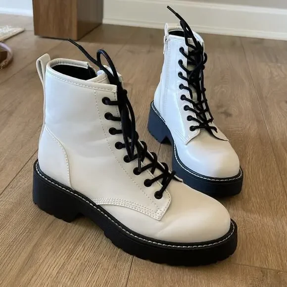 Madden girl combat boots - Picture 1 of 9